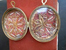 EXTRAORDINARY DOUBLE-BODY RELIQUARY 18th century picture
