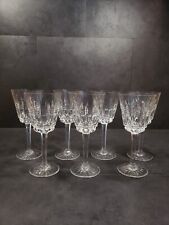 Crystal Wedgwood Wine Glasses Set Of 7 picture