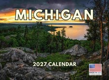 Michigan Calendar 2027 Monthly Wall Calender 12 Month 12x18 picture