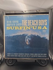 BEACH BOYS SURFIN' USA LP 1963 Original Early Press Stereo ST-1890 VG/G+ picture