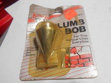  new old stock buffalo plumb bob 6 oz picture