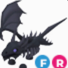 Shadow Dragon Digital Collectible Adopt me w/ F R potions picture