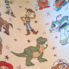 Disney Toy Story Character Print Blanket Woody Buzz Rex Jessie Mr. Potato Head picture