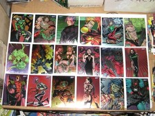 1995 GEN13 SERIES 1 WILDSTORM CHROMIUM COMPLETE BASE 107 CARD SET JIM LEE picture