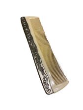Vintage Silver Plated Vanity Comb 7”x 2