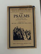 Psalms. Hebrew/English. Soncino Books of the Bible, 1960 picture