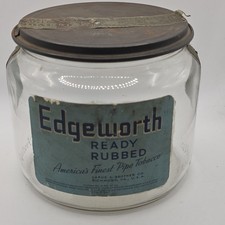 Vintage 1926 EDGEWORTH TOBACCO JAR picture