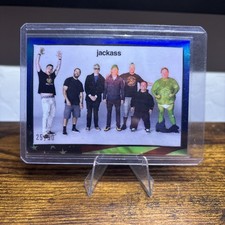 2022 ZEROCOOL JACKASS  Blue Holo #'d /50 Card #49 Jackass Forever picture