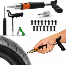 21 Pcs Tubeless Tire Plugger Repair Kit with Multi-Funcional Plier for Punctures picture