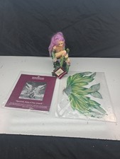 Ashton Drake -Faires of Enchanted Forest- HYACINTH FAIRY OF NEW GROWTH  W/Wings picture