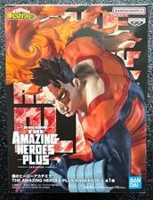 Endeavor II The Amazing Heroes Plus Figure My Hero Academia Banpresto Bandai picture