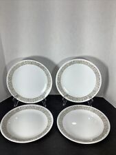 Set Of 4~Corelle®️by Corning®️Woodland Brown 8.5” Luncheon Plates picture