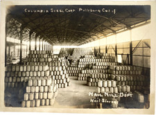 1920s COLUMBIA STEEL CORP. antique 5x7 photograph no. 3 - PITTSBURG, CALIFORNIA picture