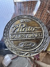 1979 Ford Motor Company Pinto Sales Award “Project 180” HTF RARE Ford Dealer Adv picture