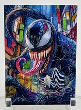 GGC Studio Marvel Venom Artist Hand Drawn Sketch Card 1/1 ACEO ORIGINAL  ART picture