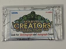 1998 FLEER SKYBOX MARVEL CREATORS COLLECTION TRADING CARDS PACK (1) NEW & SEALED picture