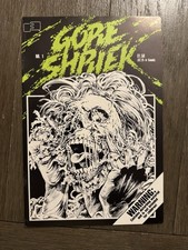 Gore Shriek #1 VF Early Capullo art Fantaco Enterprises Comic 1986 picture