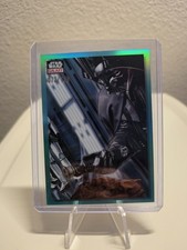 Remanants of Kenobi - 2023 Topps Chrome Star Wars Galaxy #47 Aqua Refractor /199 picture