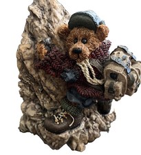 Boyds Bearstones Sir Edmund Persistence #2279 Retired 1996 Bear Figurine picture