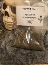 Authentic Old Cemetary Graveyard Dirt~Witchcraft, Casting 3oz picture