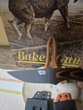 MKC Montana Knife Co Blackfoot 2.0 Fixed Blade W/ 2 Kydex Sheaths #12s picture