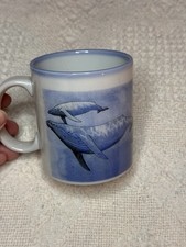 Vintage Otagiri Blue Whale Coffee Mug  made in Japan picture