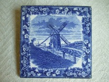 Wedgwood OLD WINDMILL NANTUCKET ISLAND Tile picture