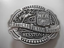 Hesston National Finals Rodeo 2020 belt buckle youth size picture