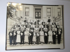 Vintage 1930's  Photo St. Helena Montana Graduating Class School Group Photo picture