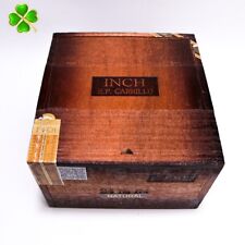Inch No. 64 Natural Empty Wood Cigar Box 7