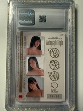 2017 Juicy Honey 36 Autograph Triple Hibiki lori Kogawa Yua Mikami AUTO 10 CGC 9 picture