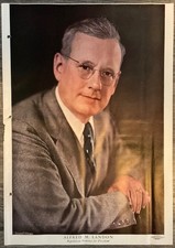 Alfred M. Landon 1936 original Chambersburg Public Opinion Harris & Ewing picture