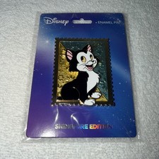 Disney Pink a La Mode - Figaro from Pinocchio - PALM Stamp pin LE 400 picture