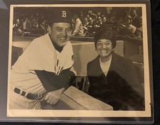 Vintage 1969 Dick Williams & Louise Kaufman Type I Photo Signed J Buckley Fenway picture