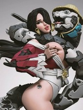 Boa Hancock (Cyberpunk Version, 2 Portraits) | One Piece | UNPAINTED | 1/6 Scale picture