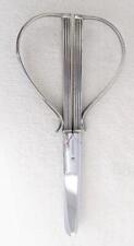 Vtg Hans Hansen Denmark MCM Mid-Century Modern Sterling & Steel Scissors picture