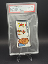 Lyons Maid 1966 Famous People #42 Walt Disney PSA 8.5 Graded 53172706 picture