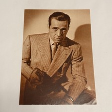 HUMPHREY BOGART LUDLOW SALES POSTCARD FOTOCARD VTG picture