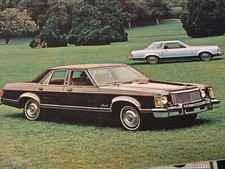 1975 Mercury Monarch Montego Comet  sales brochure ORIGINAL picture