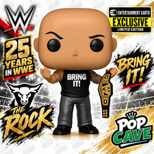 READY THE ROCK (Debut) WWE 25th Anniversary ENTERTAINMENT EARTH EXCLUSIVE picture