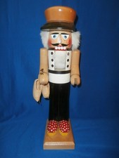 Vtg Steinbach Clog Maker Cobbler Nutcracker Polka Dot Shoes 15” Germany picture