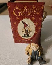 Gnomy's Diaries The Legend of Gnomy Sitting With Bird Figure in Box Annekabouke picture