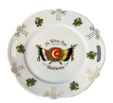 WELTKRIEG Bavaria GERMANY Souvenir China TRINKET DISH PLATE picture