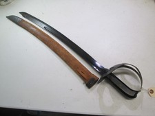 WWII WWI US MODEL 1917 NAVY CUTLASS SWORD & SCABBARD MARKED US MINTY #Y146 picture