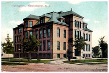 Vintage Postcard 1914 Beech Street School, Ridgewood, New Jersey (NJ) picture
