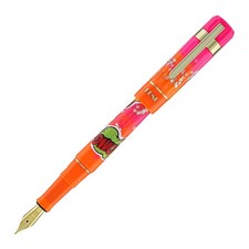 Benu Tribute Pop Art Capsule Fountain Pen in Wow - Flexible Nib - NEW in Box picture