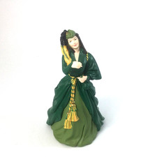 2000 Hallmark Keepsake Hanging Ornament Scarlet O'Hara Green Dress 4.5