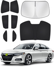 Windshield Sunshades for Honda Accord 2018-2022 Side Rear Window Shade Cover Set picture
