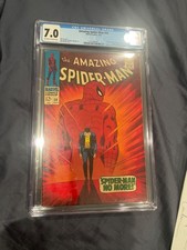 AMAZING SPIDER-MAN 50 CGC 7.0 F/VF+ 1ST KINGPIN 1967 MARVEL COMICS SILVER AGE picture