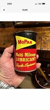 Vintage Mopar Chrysler Engineering Lubricant Grease Can picture